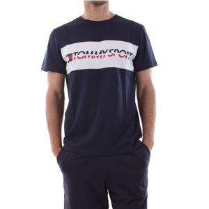 Tommy Sport pánské tmavě modré tričko